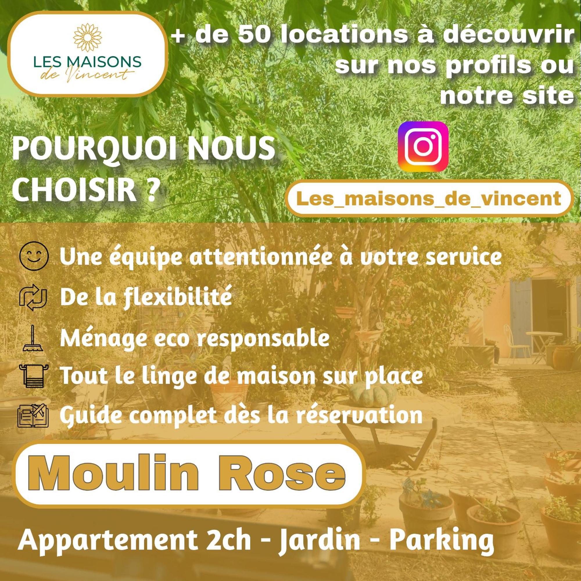 Moulin Rose, Parking - Jardin Apartamento Arles Exterior foto